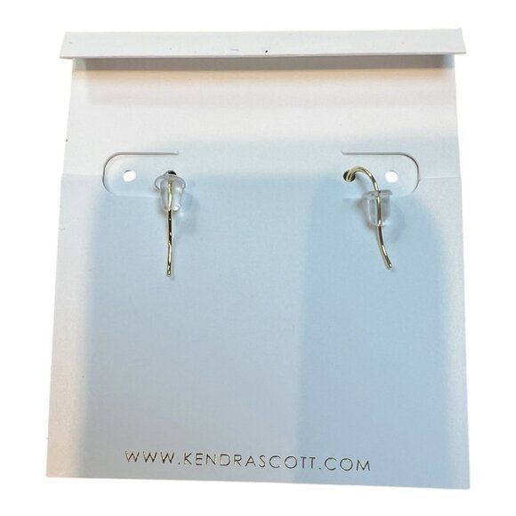 Kendra Scott x Disney Minnie Mouse Black Gold Drop Earrings Authentic – New - Picture 3 of 3